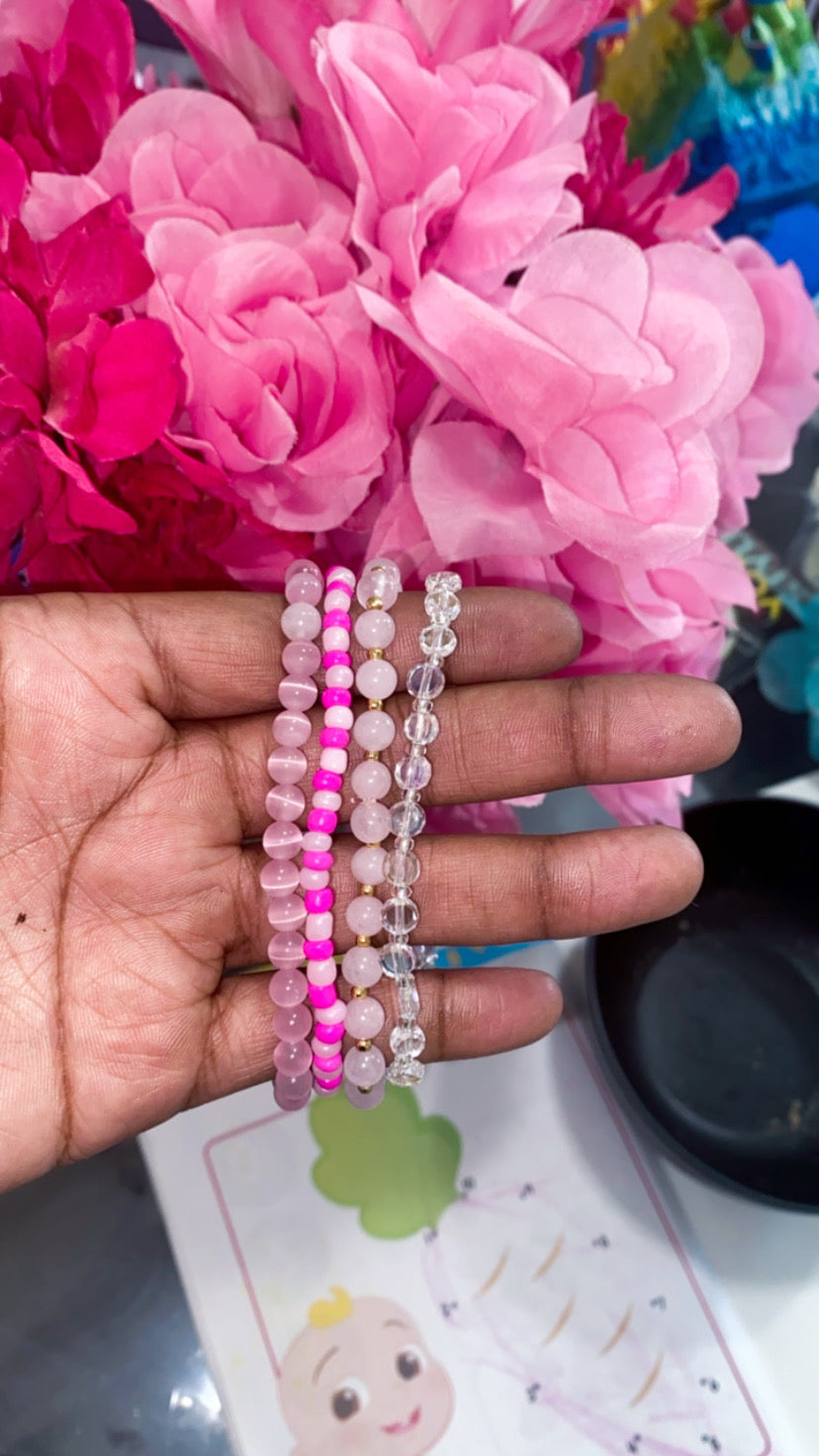 Girly girl bracelets/Anklets β¨π